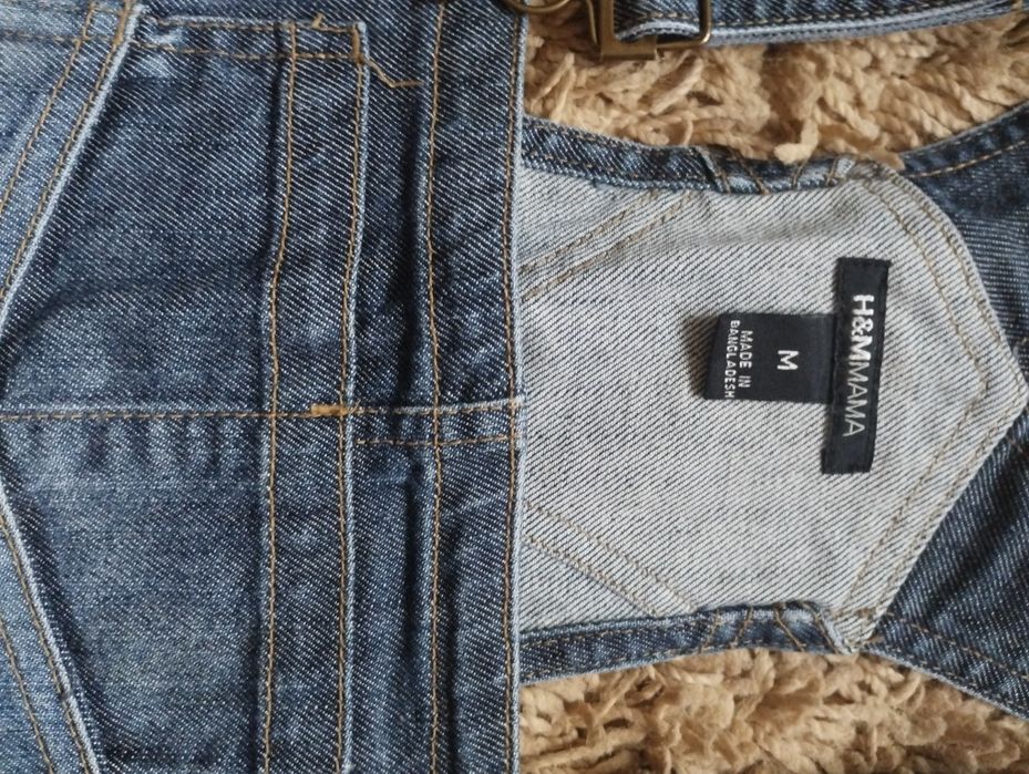 джинсовый комбинезон женский для беременной H&M размер M size