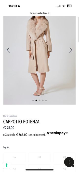 Płaszcz Flavio Castellani