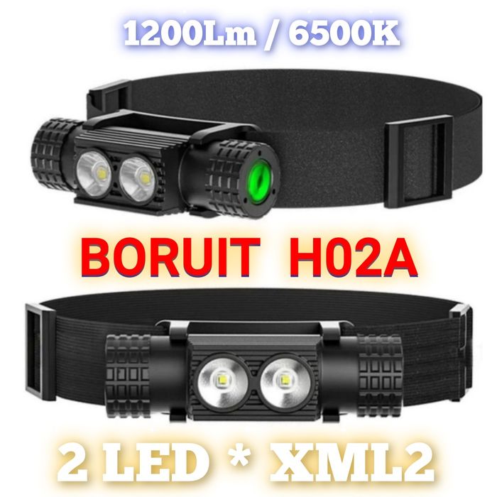 БОРУИТ H02A на АКБ Li-ion 18650 XML2