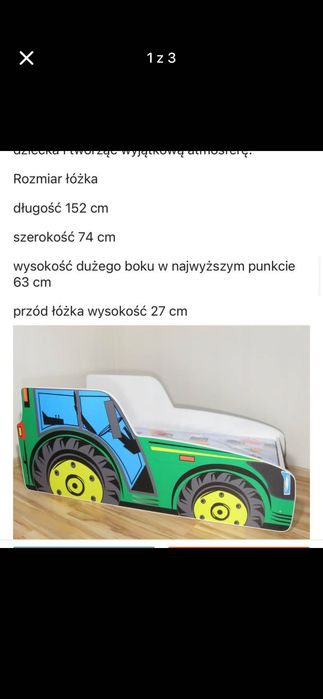 Łóżko dziecięce