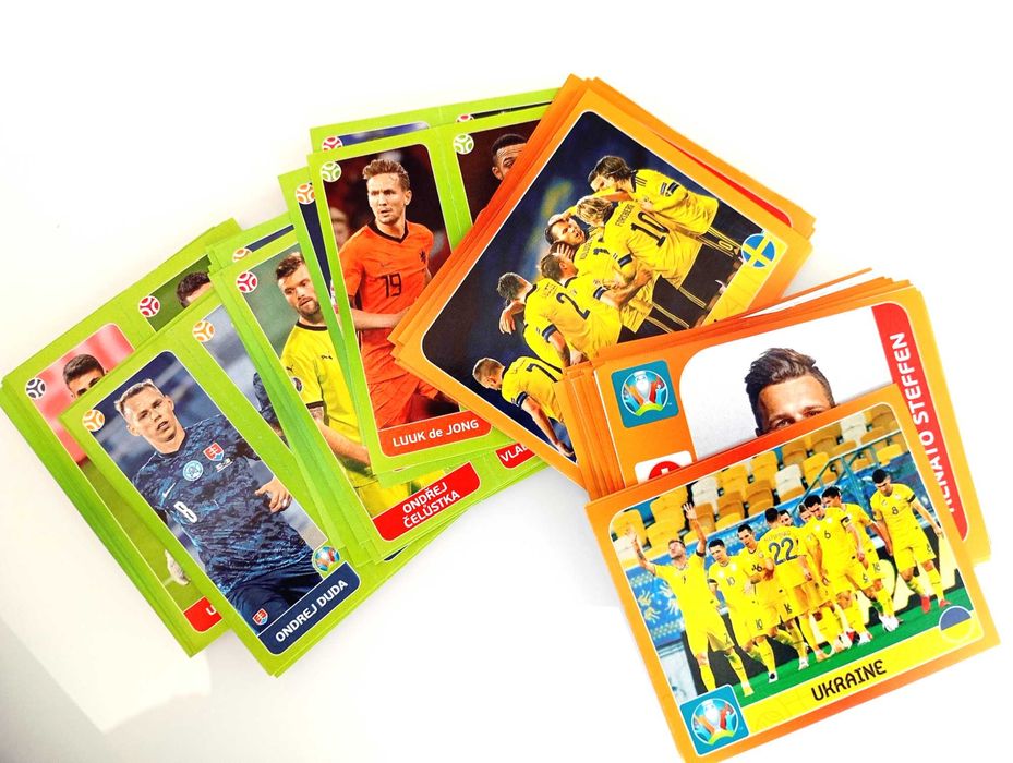 cromos coleção UEFA EURO 2020