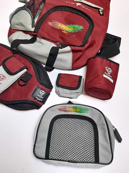 Conjunto Mochila e Cinta Oficial Euro 2004 UEFA Novo