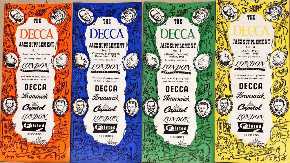 Jazz. Broszury z lat 50.