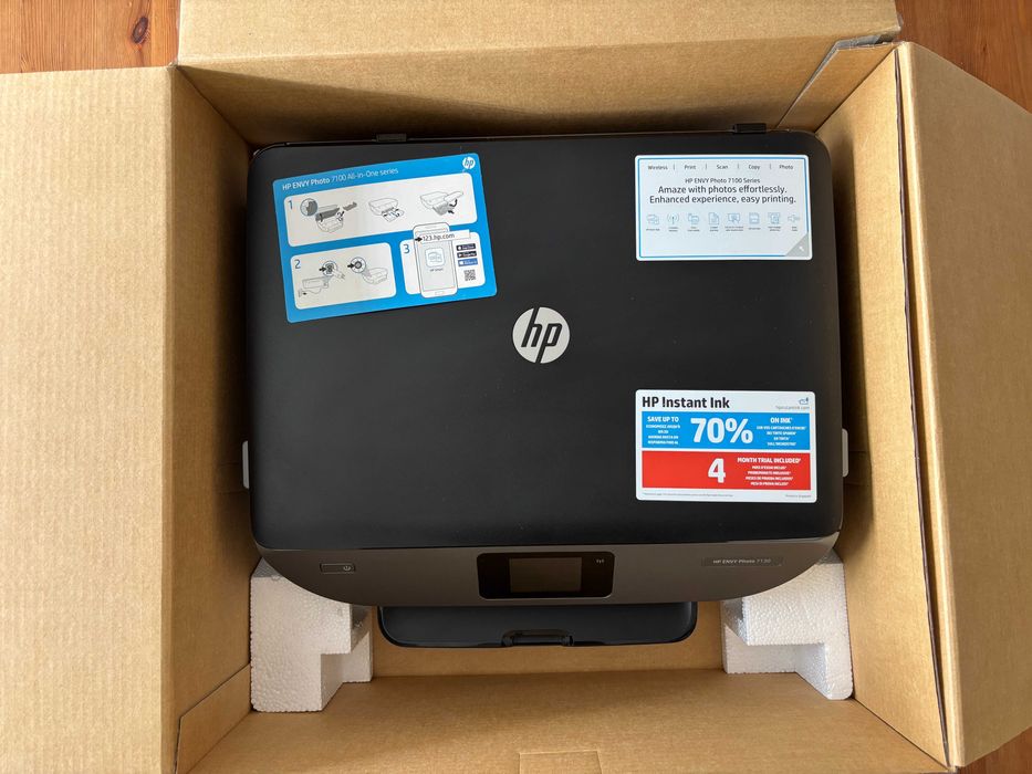 Impressora HP Envy Photo 7130 Wi-Fi – Bom Estado