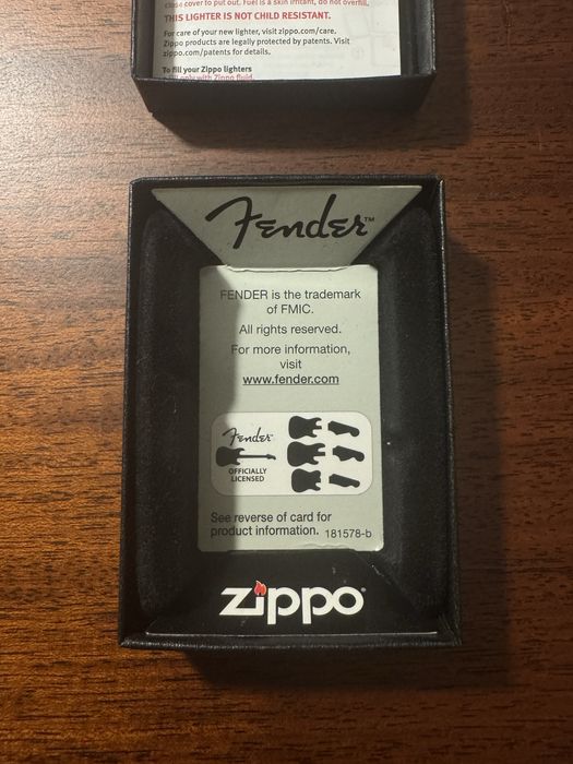 Zippo Ed. Limitada Fender