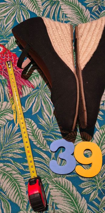 Baleriny espadryle Bonprix roz. 39