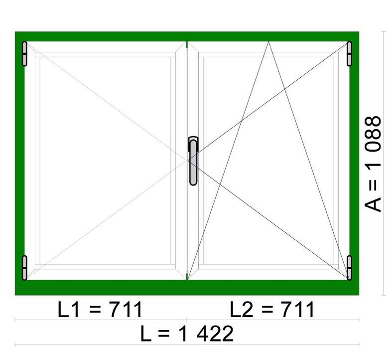 Janelas alumínio lacado branco vídro duplo