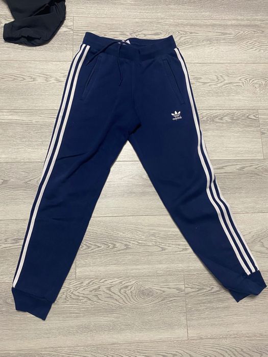 Спортивні штани adidas теплі на мікрофлісі