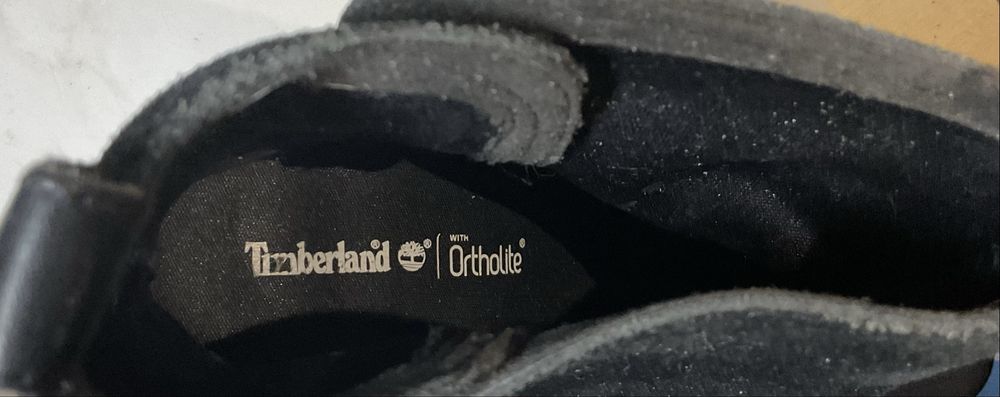 Казаки полусапожки на каблуках Timberland