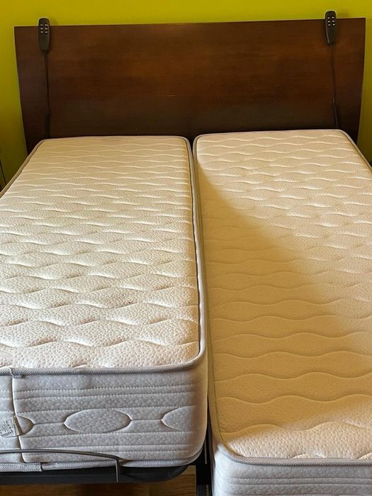 Cama de casal articulada