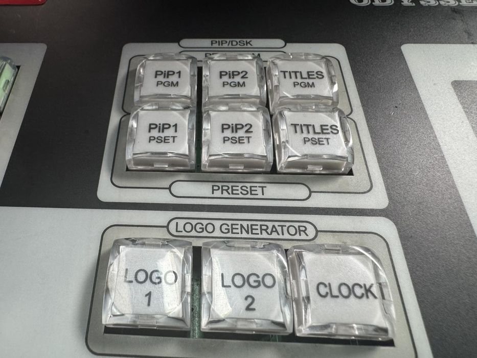 Відеомікшер Odissey 4 HD. 
8 SDI HD входів.