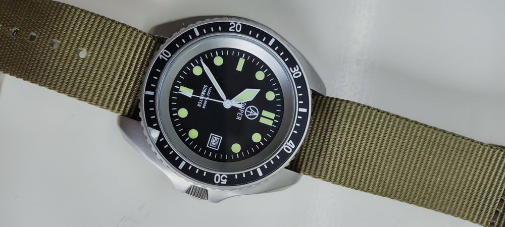 Relógio homem submariner mergulho