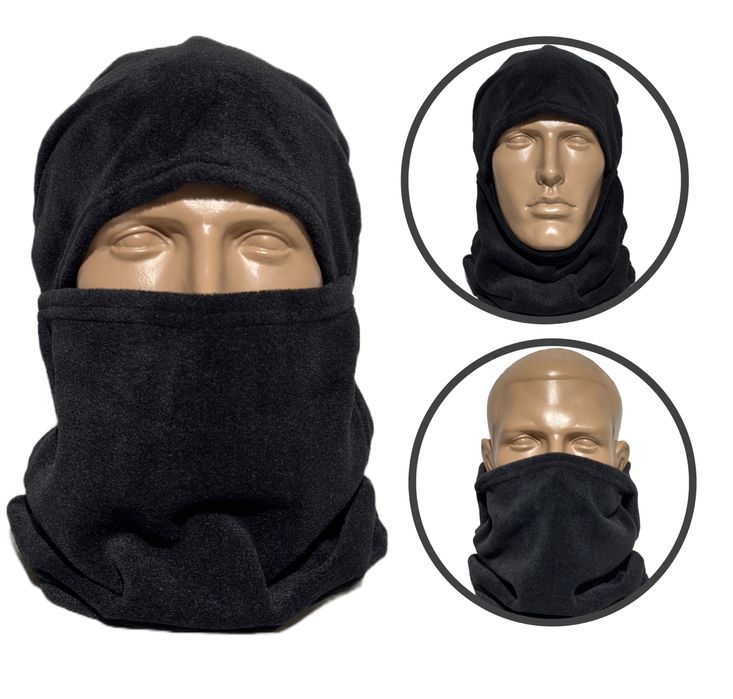 Балаклава фліс трансформер флисовая подшлемник зимний зимова балаклава