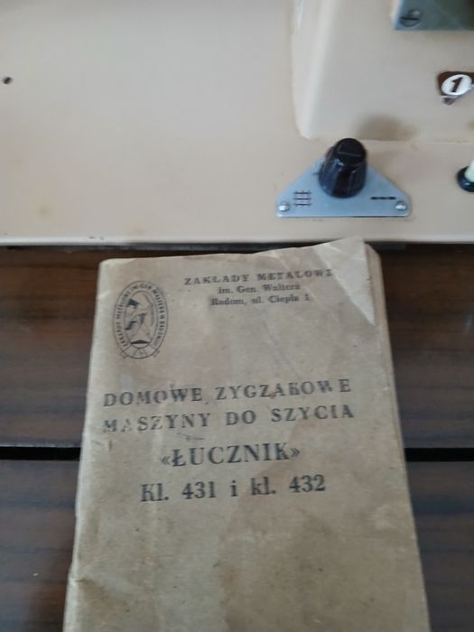 Maszyna do szycia.