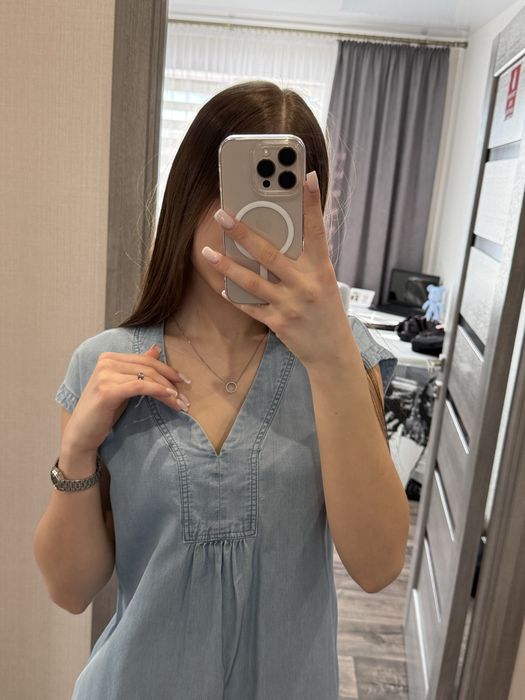 Джинсовий сарафан розмір М