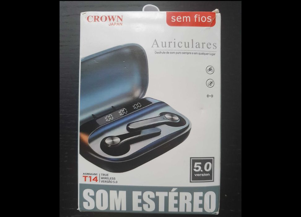 Auriculares Crown Japan T14 Bluetooth