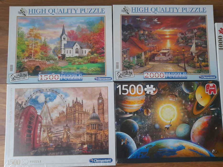 Puzzle 4 opakowań 1x2000 2x1500 1x1000