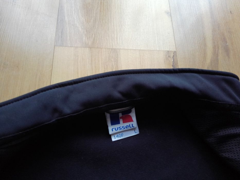 Russell czarna kurtka bluza Softshell L