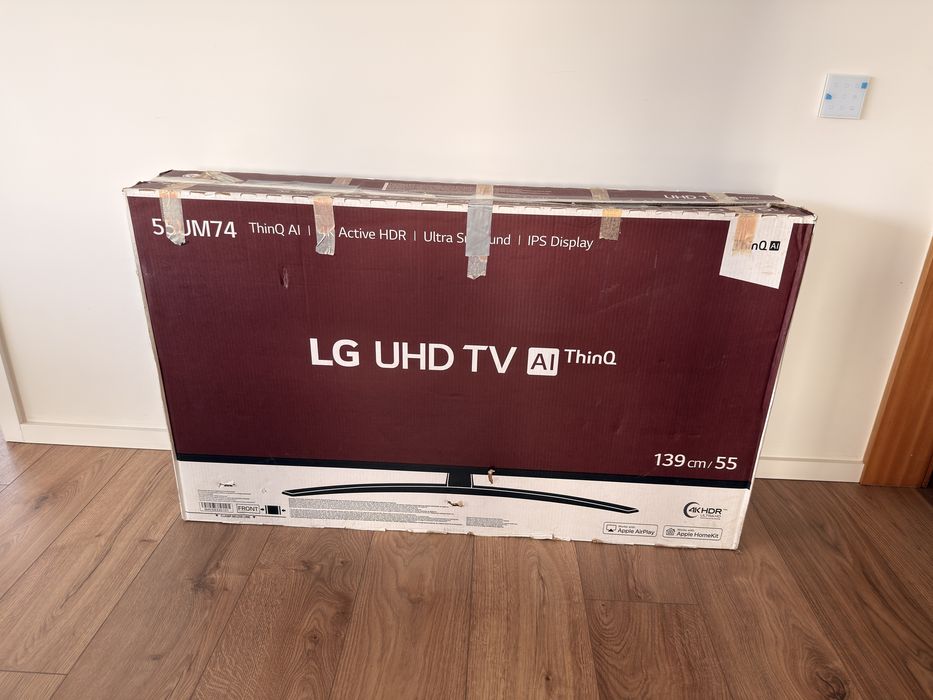 Smart TV LG UHD 55 com AI