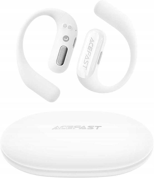 Słuchawki Bluetooth 5.4 sportowe ACEFAST AceFit Air z aplikacją Białe