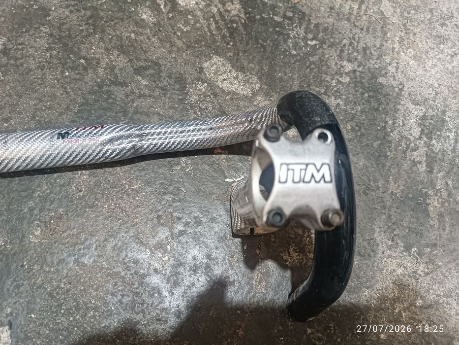 Guiador antigo para bicicleta de estrada