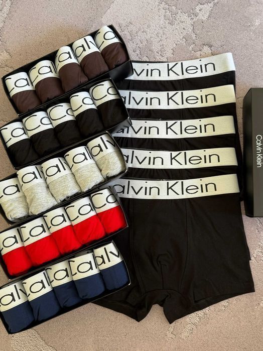 Чоловічі труси/боксери Келвін Кляйн серія White. Мужские трусы