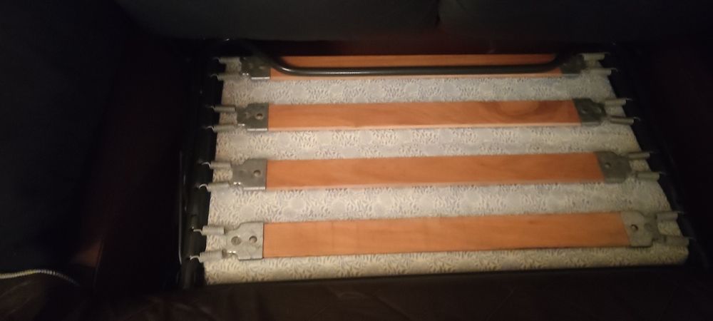 Conjunto de 2 sofás em eco pele