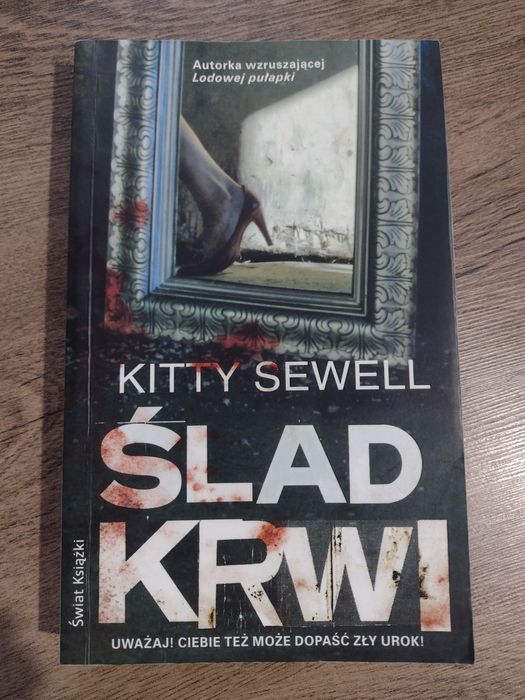 Książka triller Ślad krwi Kitty Sewell