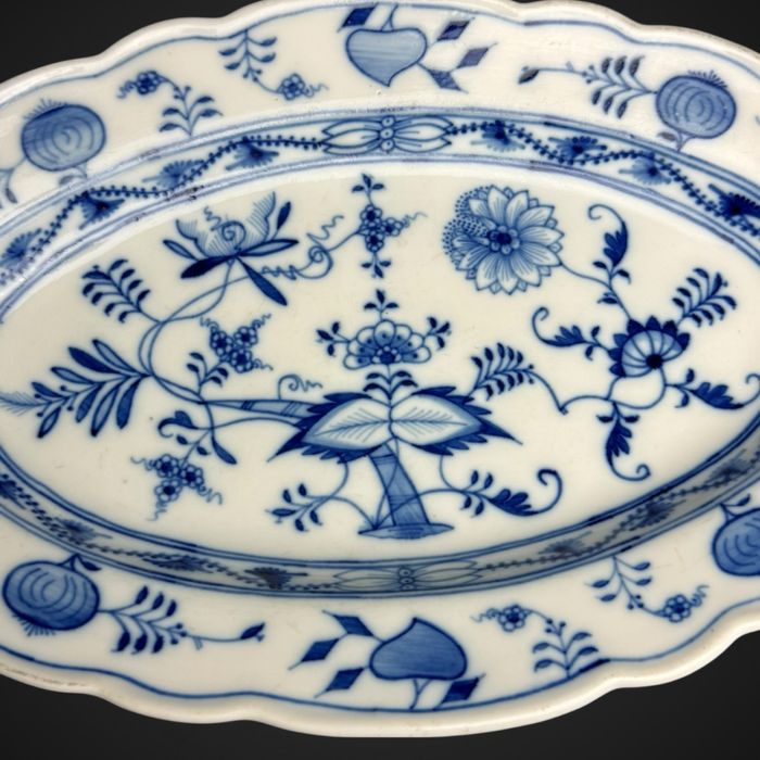 Półmisek Colln-Meissen Miśnia wzór cebulowy B5/090725