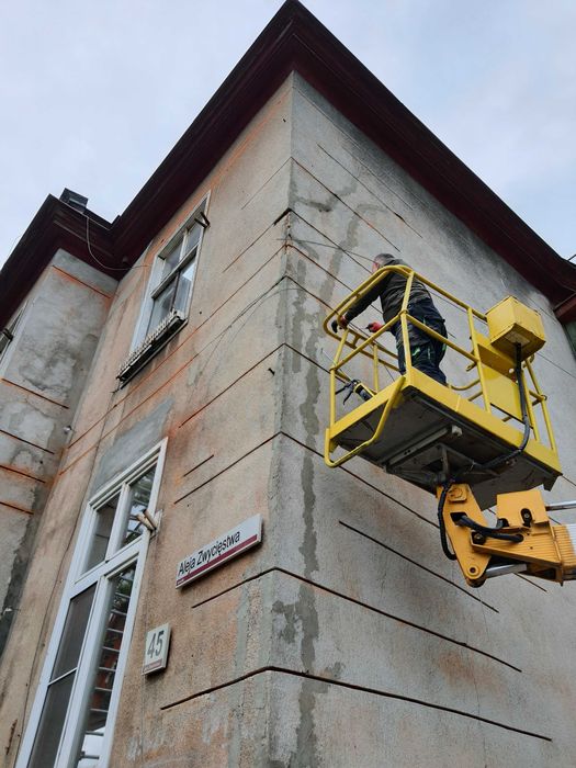 Naprawa wzmacnianie murów pęknięć ankrowanie darmowa wycena elewacje