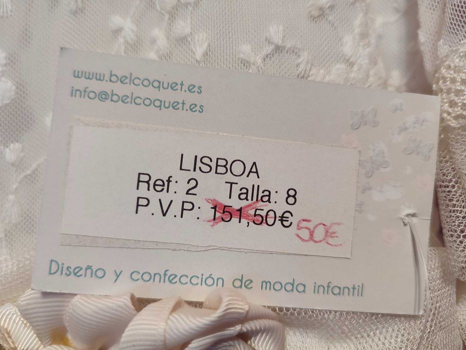 Vestidos menina 6/8 anos
