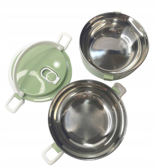 menażka lunchbox termos obiadowy pojemnik termiczny na żywność 2x500ml / 1l