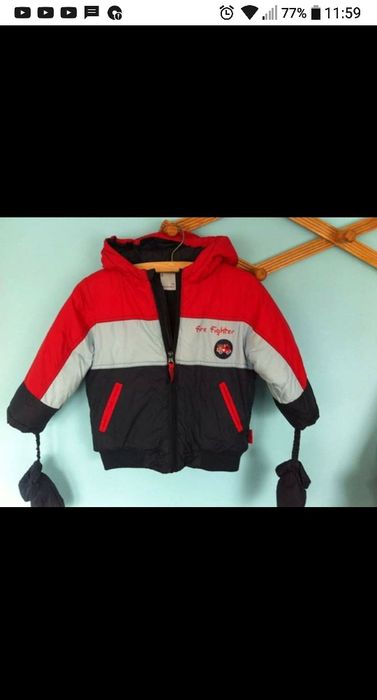 Kurtka zimowa chłopięca COCCODRILLO r. 86