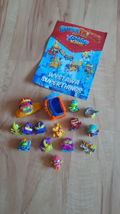 Super wings zestaw figurki kapsuła pojazd