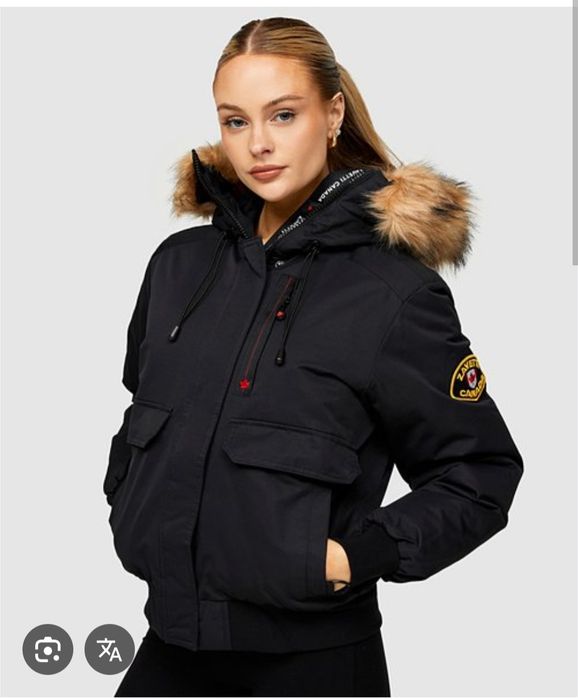 Женская зимняя куртка Zavetti Canada  р.S оригинал