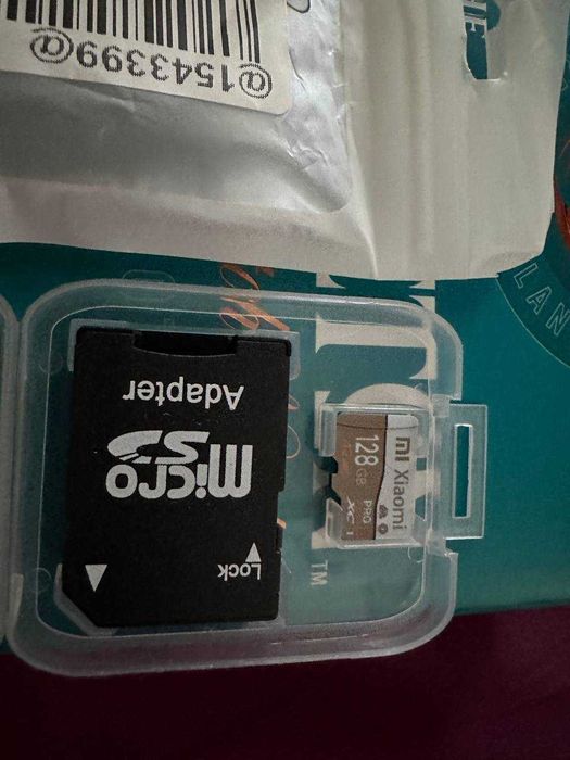 USB перехідник, +Карта пам'яті microSDHC 128Gb + SD-адаптер