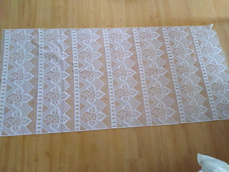 Biały obrus/ bieżnik nowy