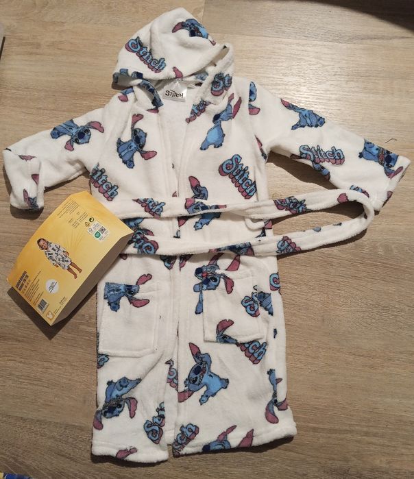 NOWA piżamka+ szlafrok rozm 98-104 cm