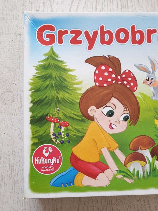 Gra Planszowa Grzybobranie Kukuryku Nowa