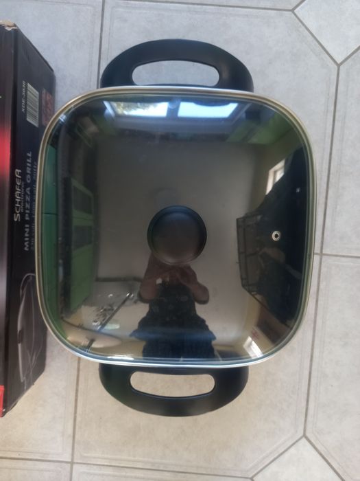 Электрическая сковородка для пиццы 28х28 см б/у