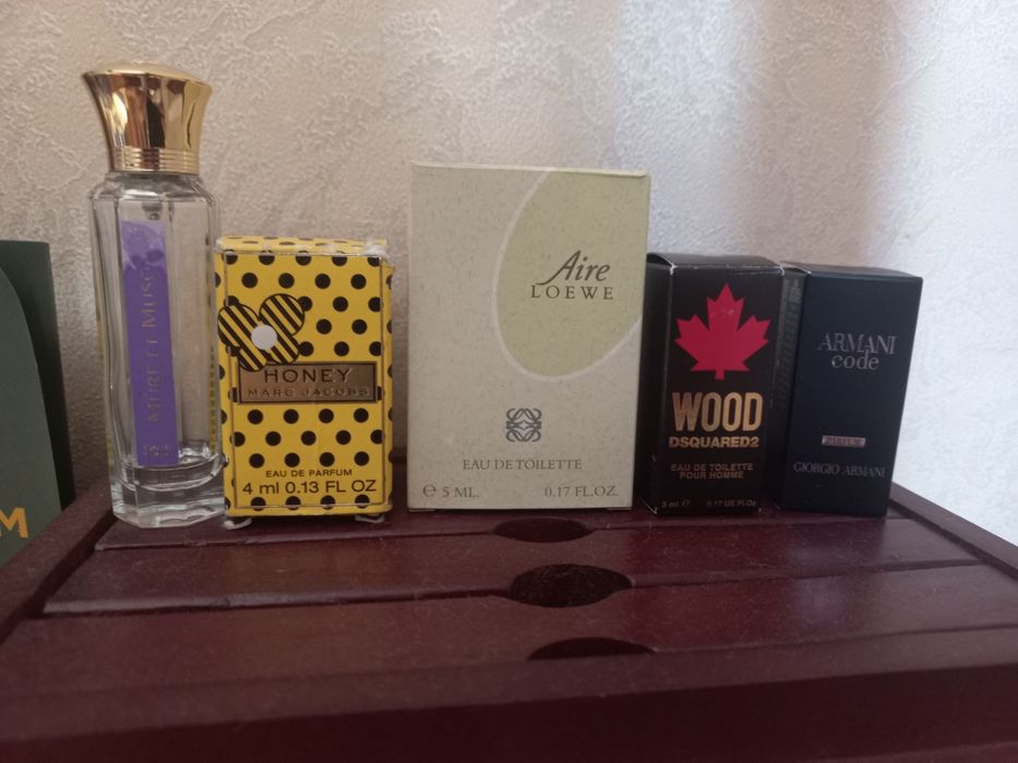 Коллекция парфюмерных миниатюр