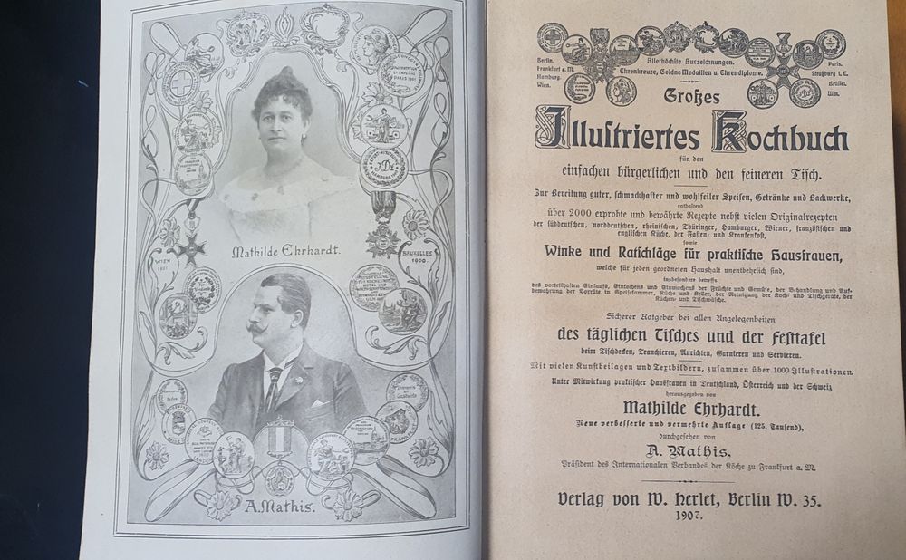 Stara książka kucharska 1907