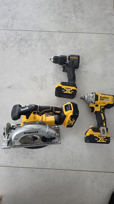 Dewalt XR DCS565+DCF894+DCD100+ 3×Bateria 5ah 18v