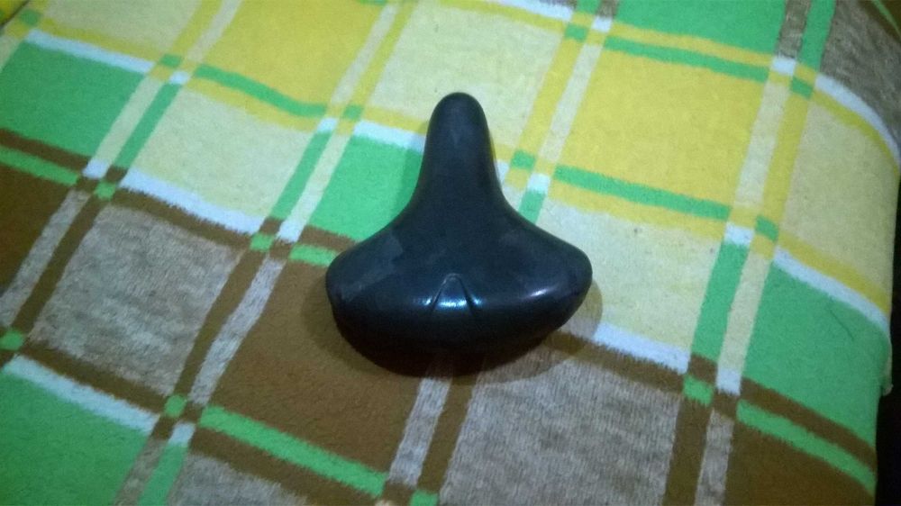 Szerokie siodełko do roweru