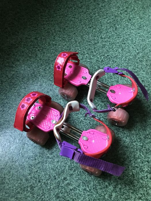 Роликові ковзани дитячі чотириколісні на взуття