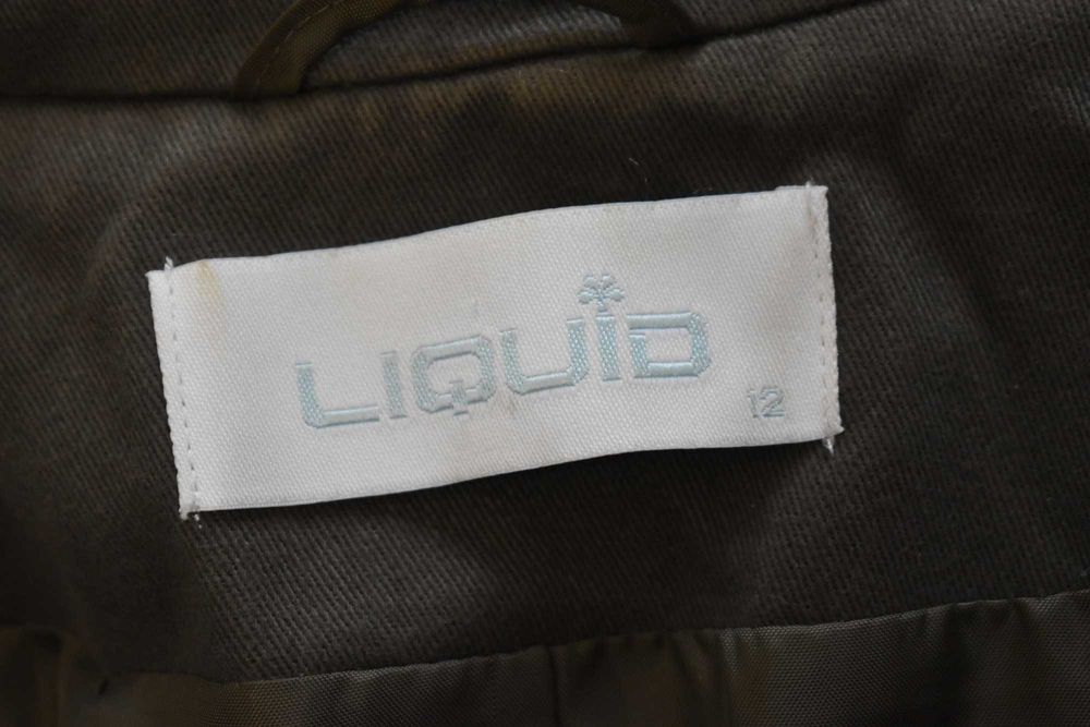 Płaszcz M L 38 przejściowy do kolan dyplomatka prosty elegancki długi