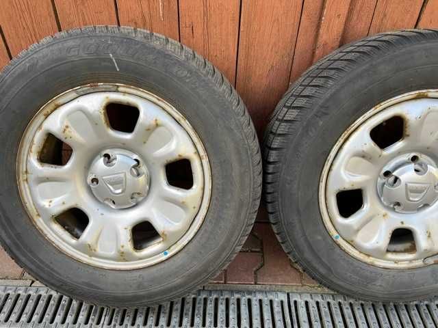 Felgi Koła Opony  Zimowe 215/65/16R DACIA DUSTER Z CZUJNIKAMI