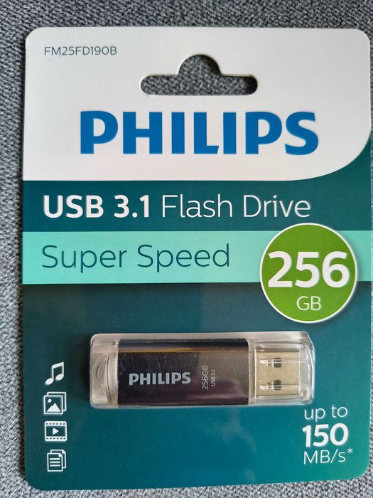 Pendrive Philips 256Gb! Nowy!