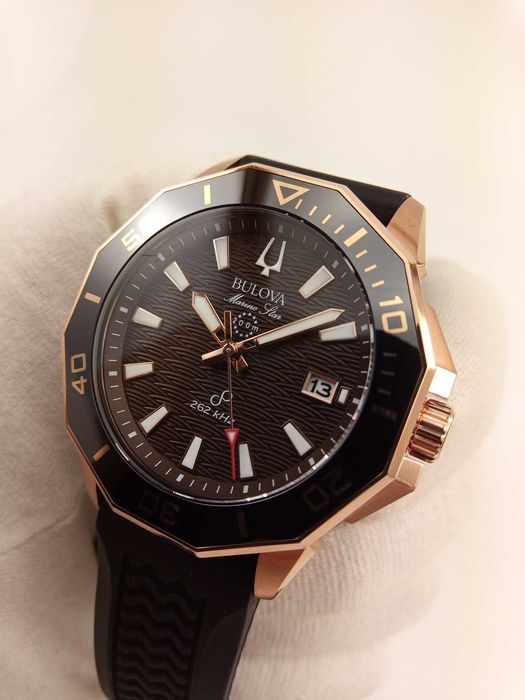 Bulova Precisionist Marine Star 98B421 точность колебаний 262, сапфир
