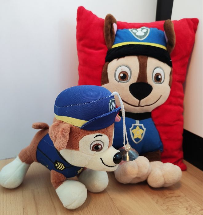 Poduszka + maskotka / Psi Patrol / Chase